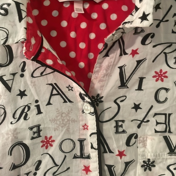 Victoria’s Secret christmas pajamas top - Picture 3 of 8